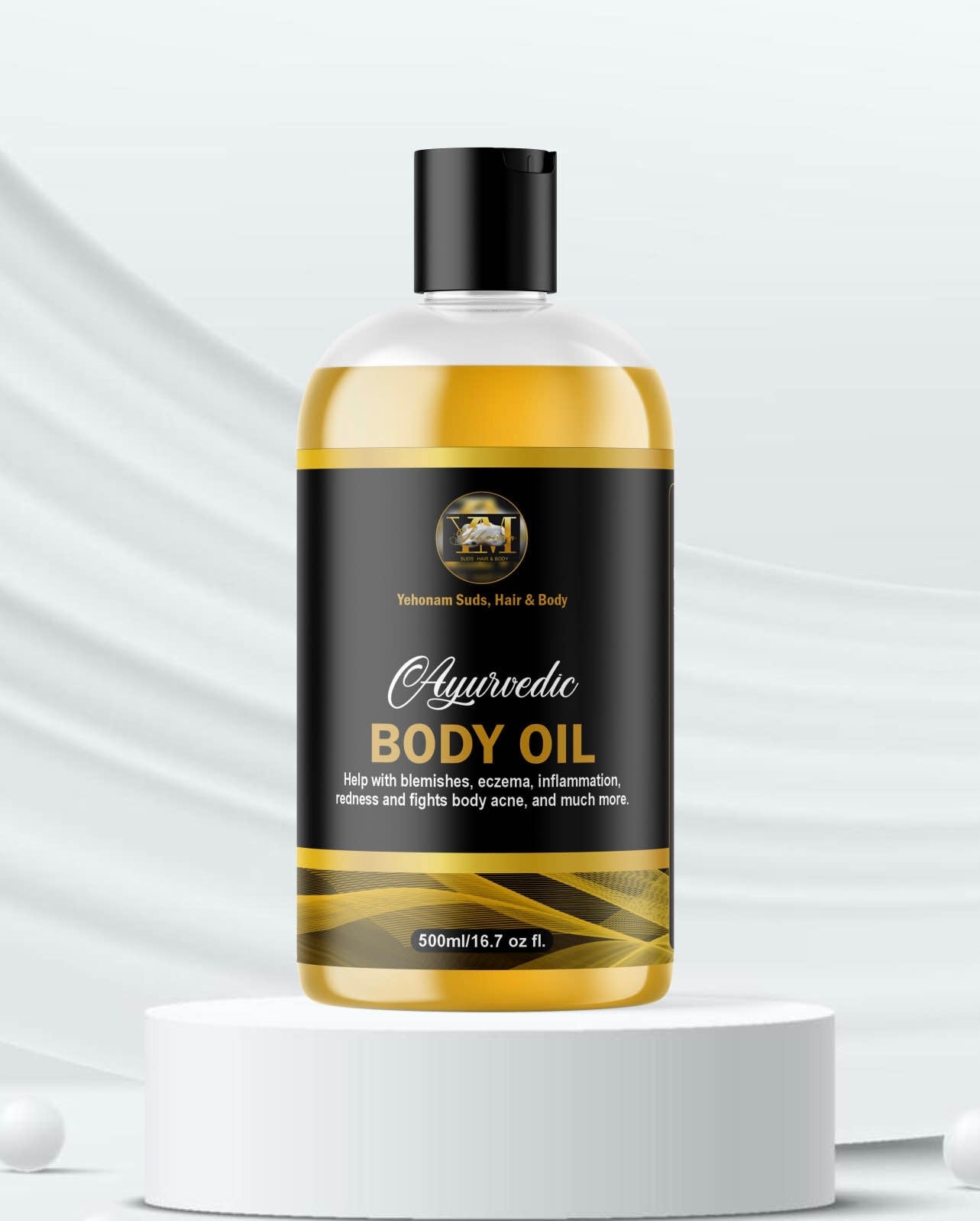 Ayurvedic Body Oil 500 ML [ Available ]