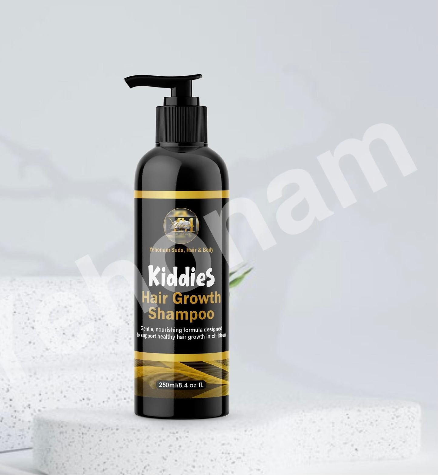 Kiddies Ayurvedic Blacksoap Hair Growth Shampoo 8oz[ Available ]